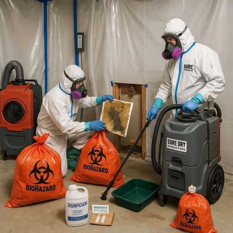 Contaminated Water Handling Protocols process in Fairfax Station, VA