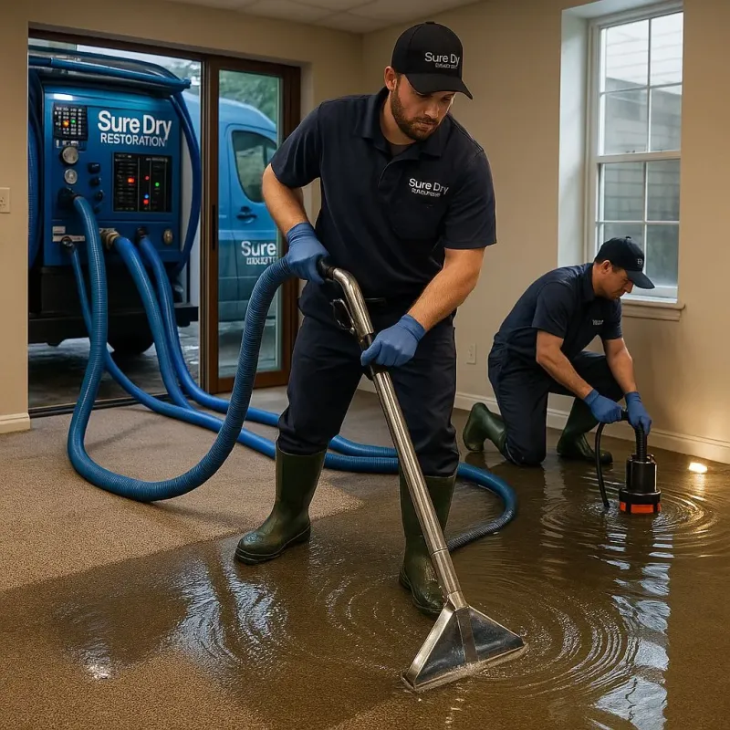 Water Extraction and Removal process in Fairfax Station, VA